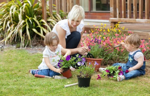 Beautiful landscaped garden in Harrow